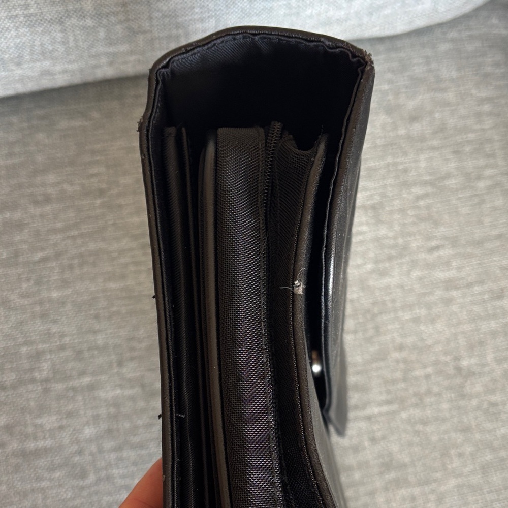 Dior Beauty makeup toiletry Black faux leather Bag - Picture 7 of 14